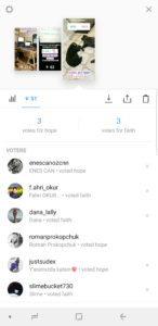 instagram stories polls