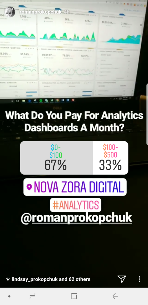 instagram story poll